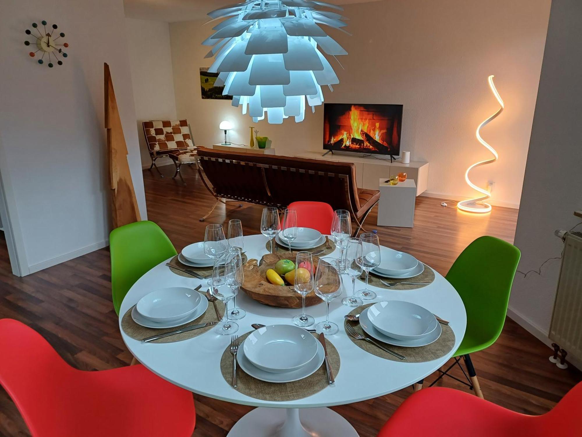 Ferienwohnung Panoramablick Бад Вилдбад Екстериор снимка