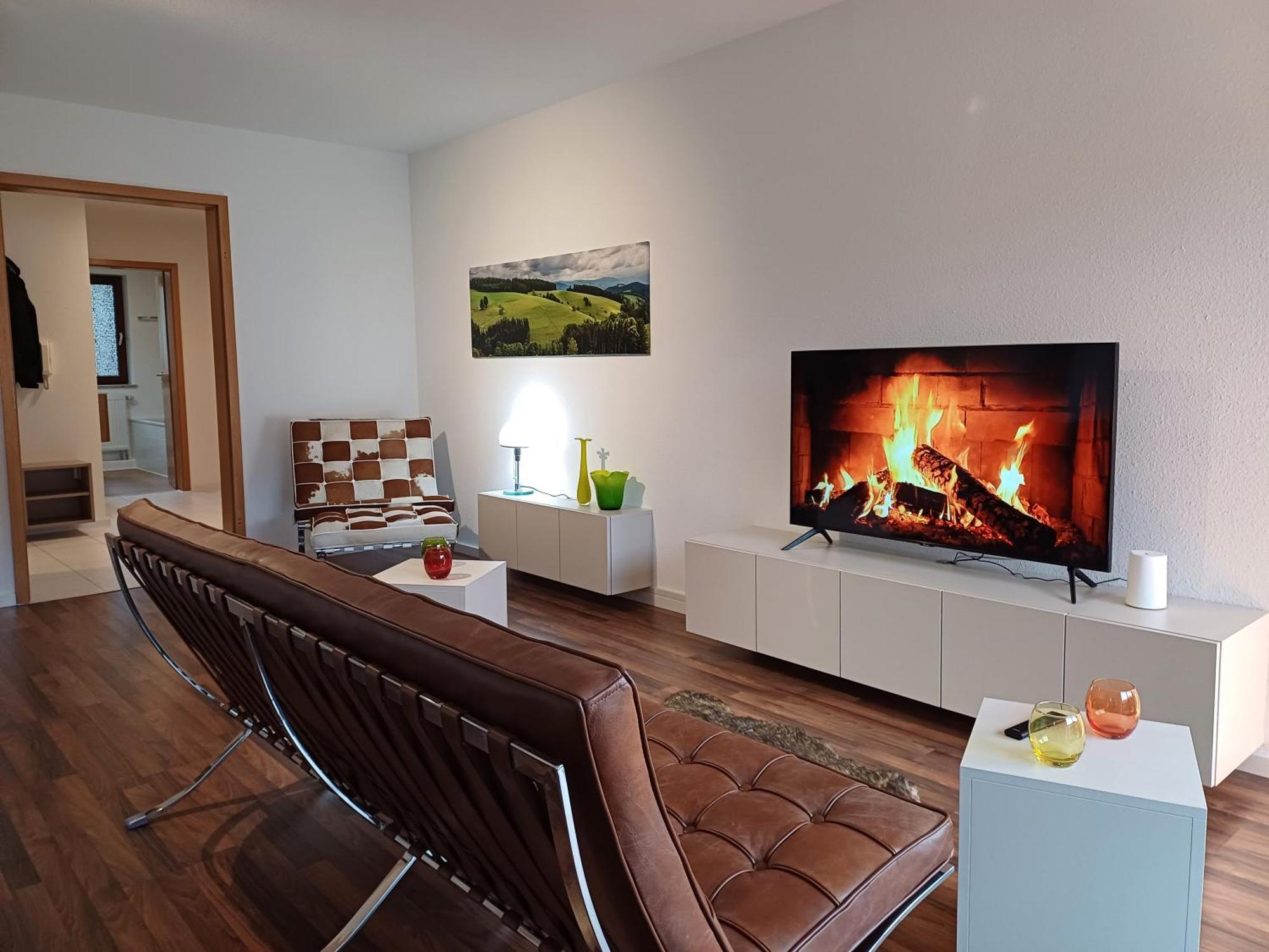 Ferienwohnung Panoramablick Бад Вилдбад Екстериор снимка