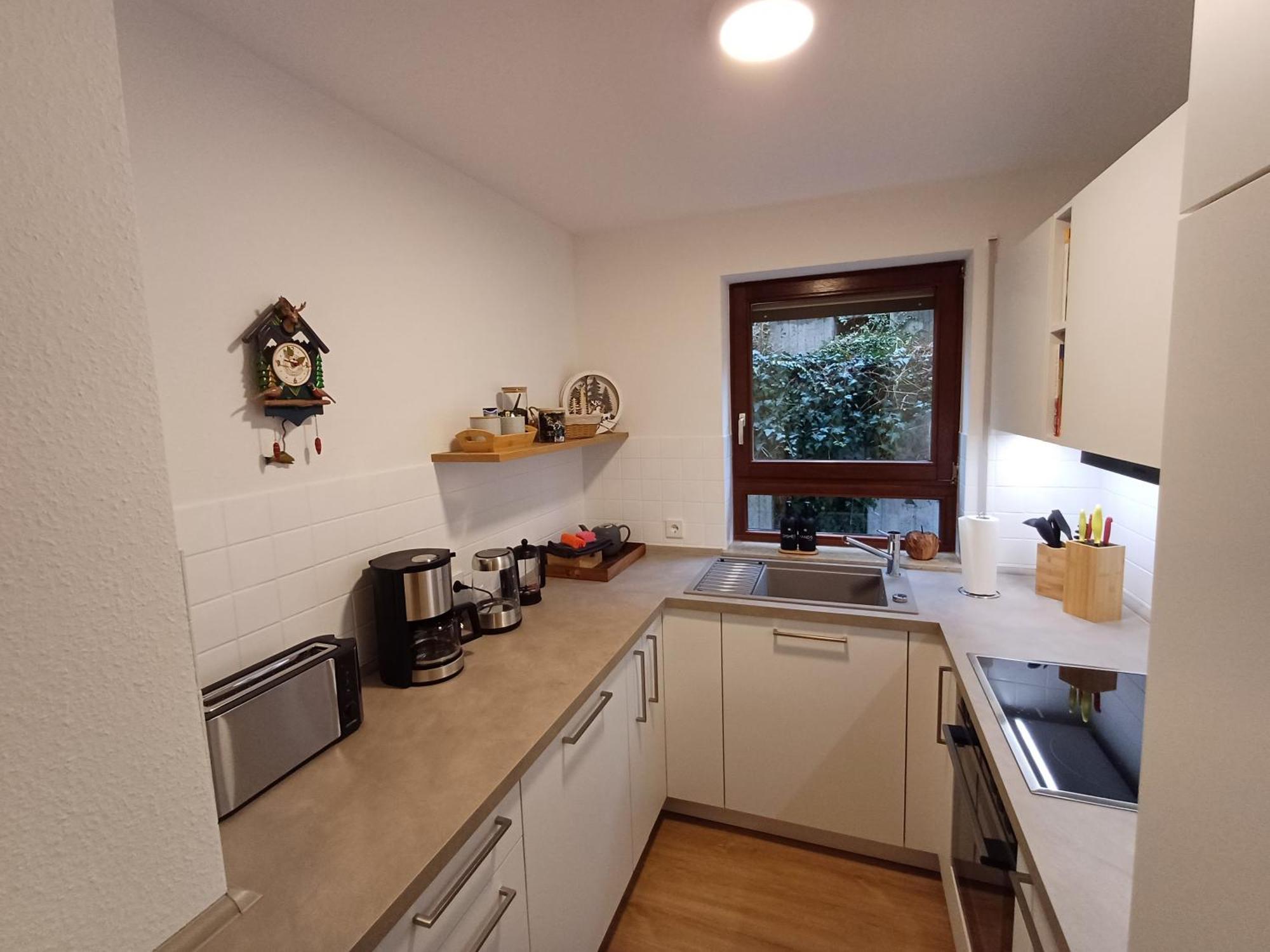Ferienwohnung Panoramablick Бад Вилдбад Екстериор снимка