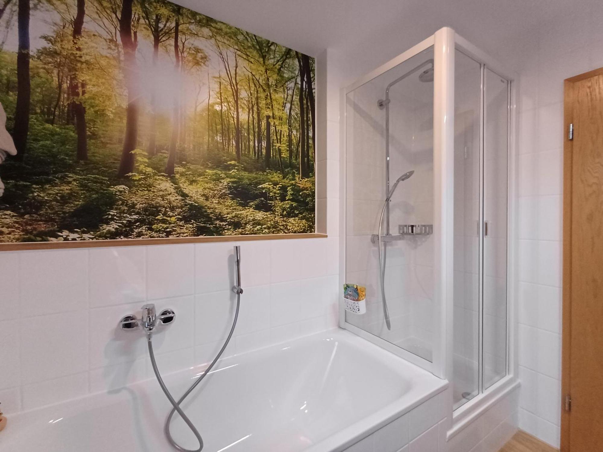 Ferienwohnung Panoramablick Бад Вилдбад Екстериор снимка