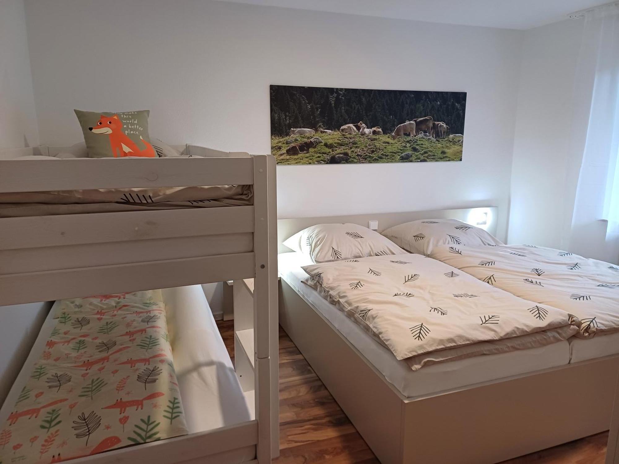 Ferienwohnung Panoramablick Бад Вилдбад Екстериор снимка