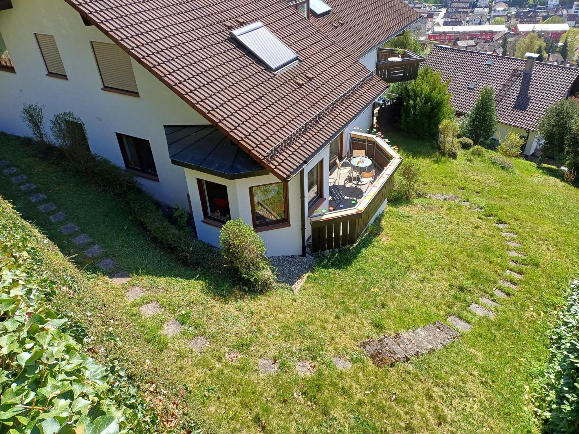 Ferienwohnung Panoramablick Бад Вилдбад Екстериор снимка