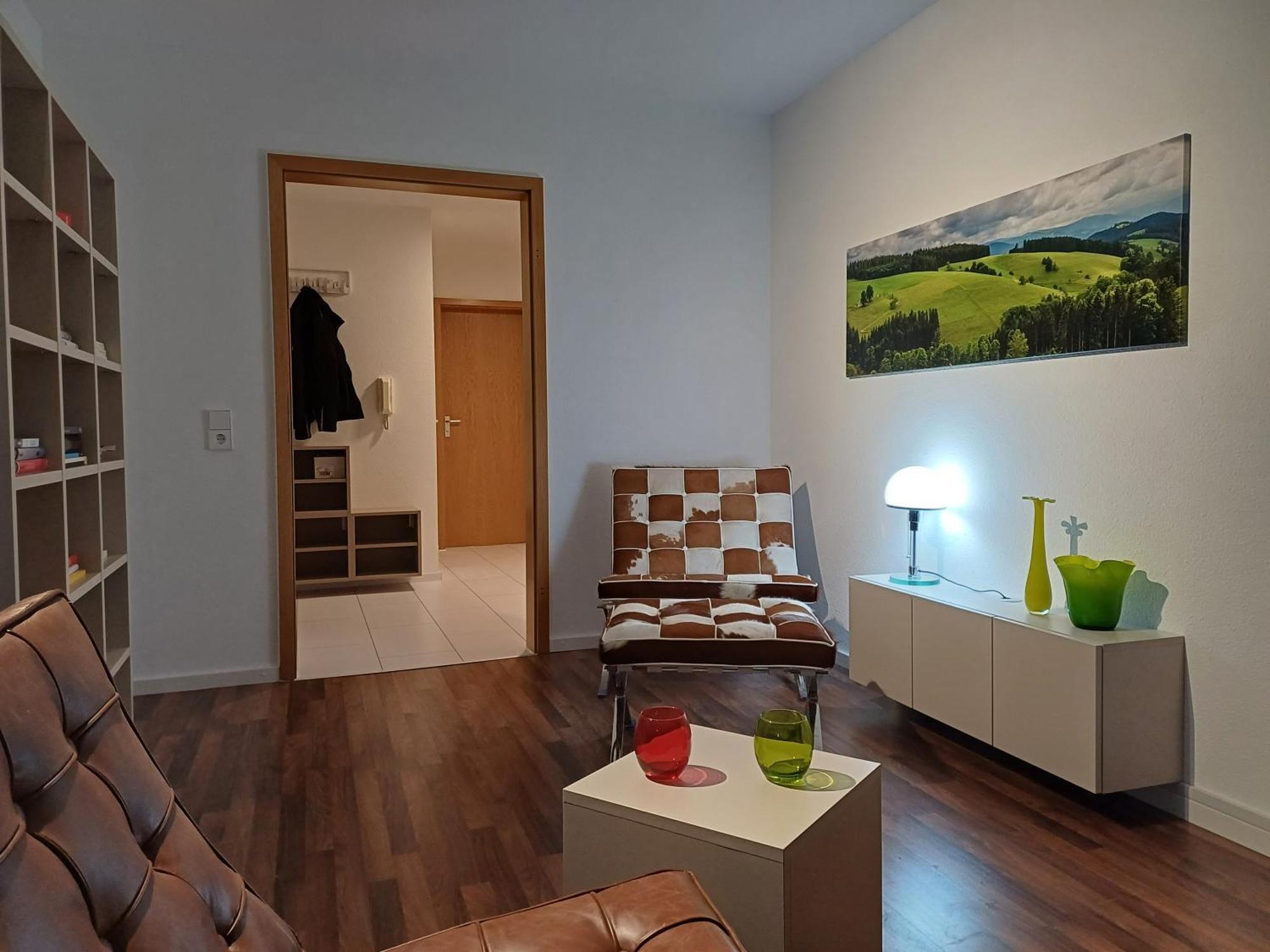 Ferienwohnung Panoramablick Бад Вилдбад Екстериор снимка
